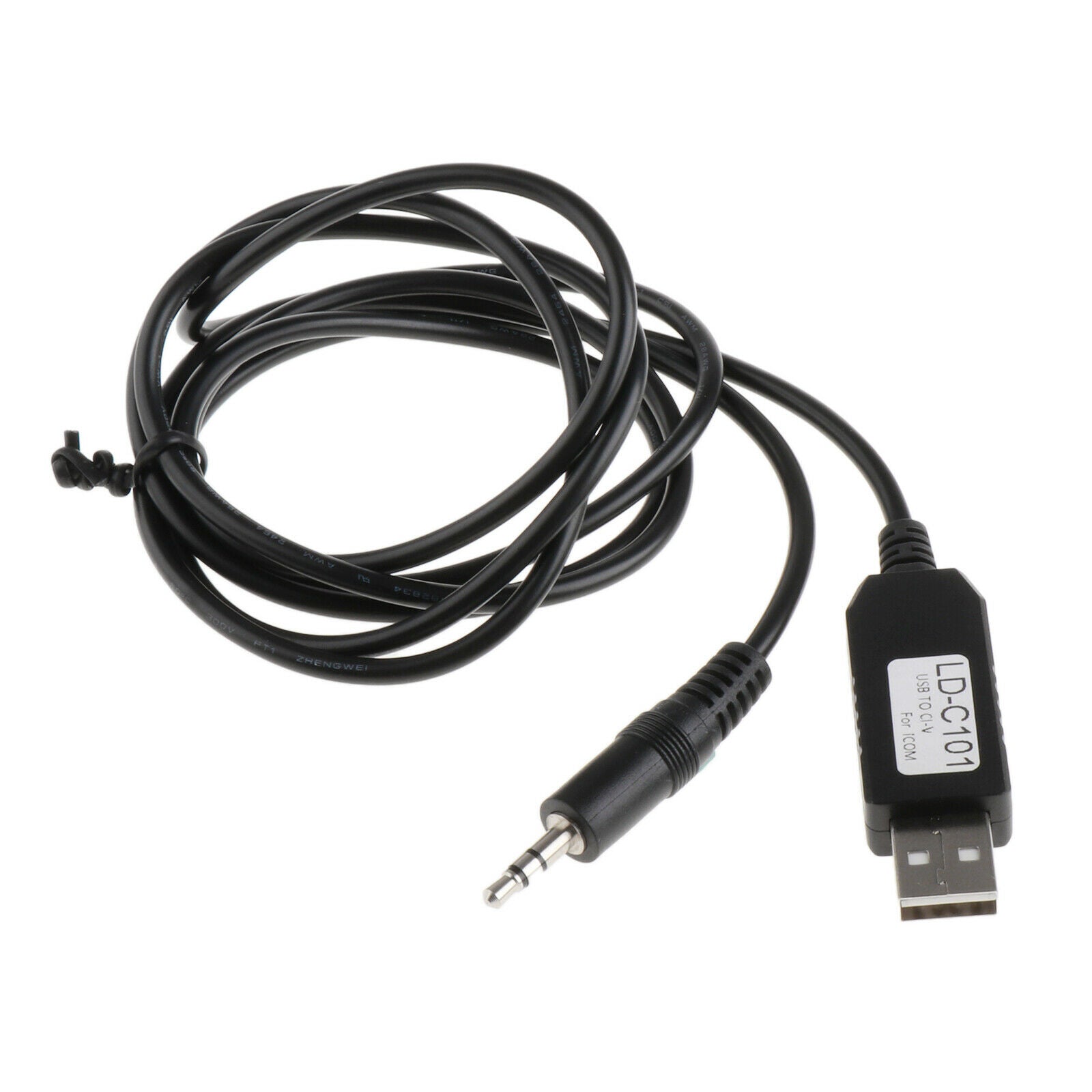 59inch CI-V Cat USB Interface Cable Connector For IC-707 IC-718 IC-725 IC-726
