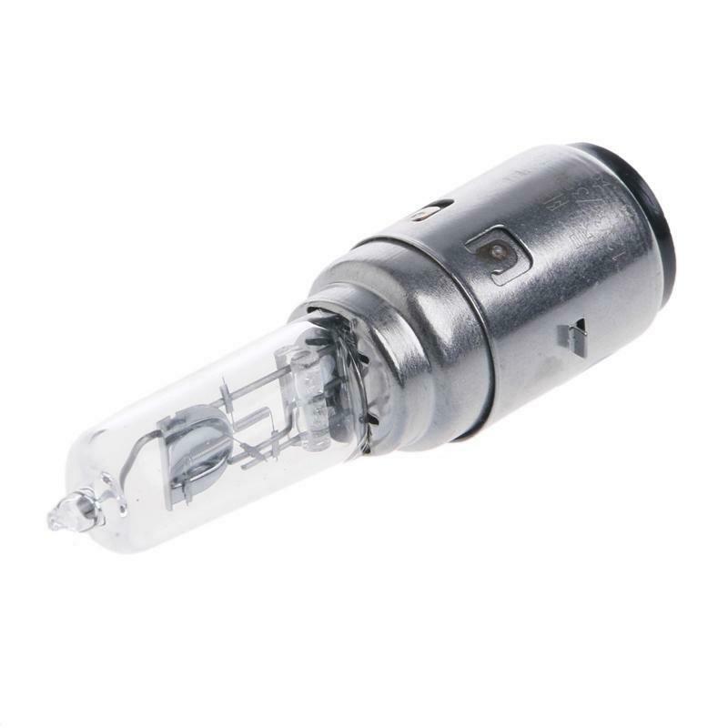 Motorcycle DC 12V 35W BA20D Headlight Halogen Xenon Bulb White Light