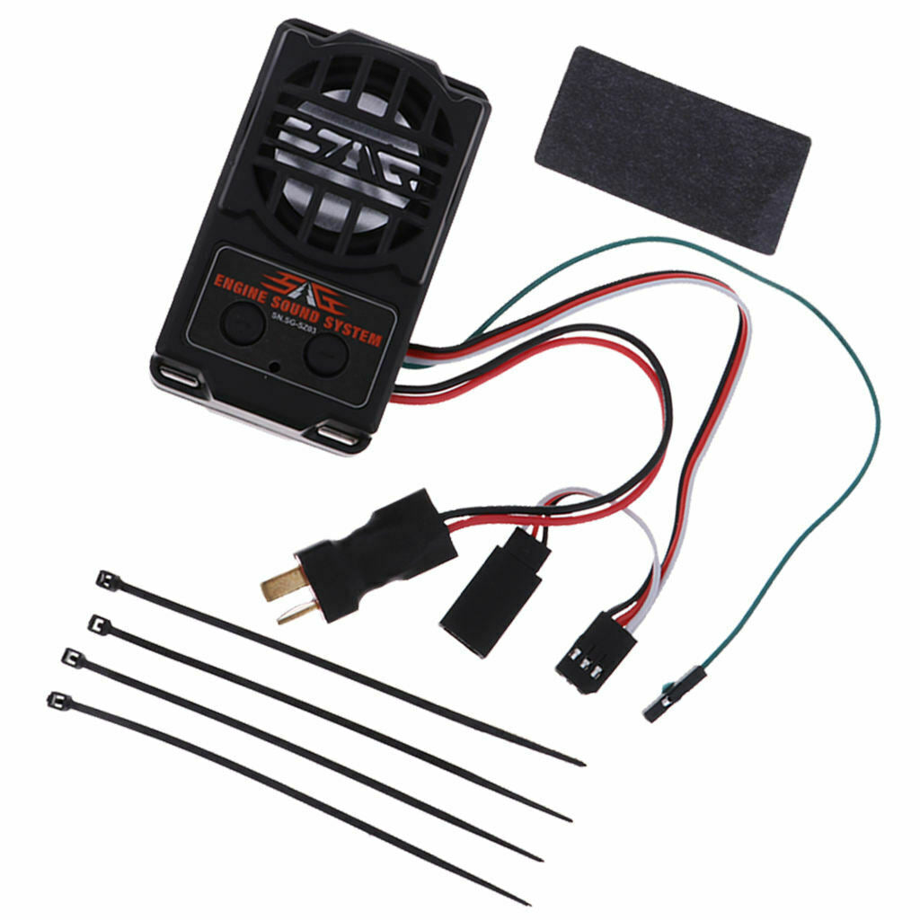 Sg-sz03 Motor Sound Simulator With Speaker Accessories For 1:10 RC