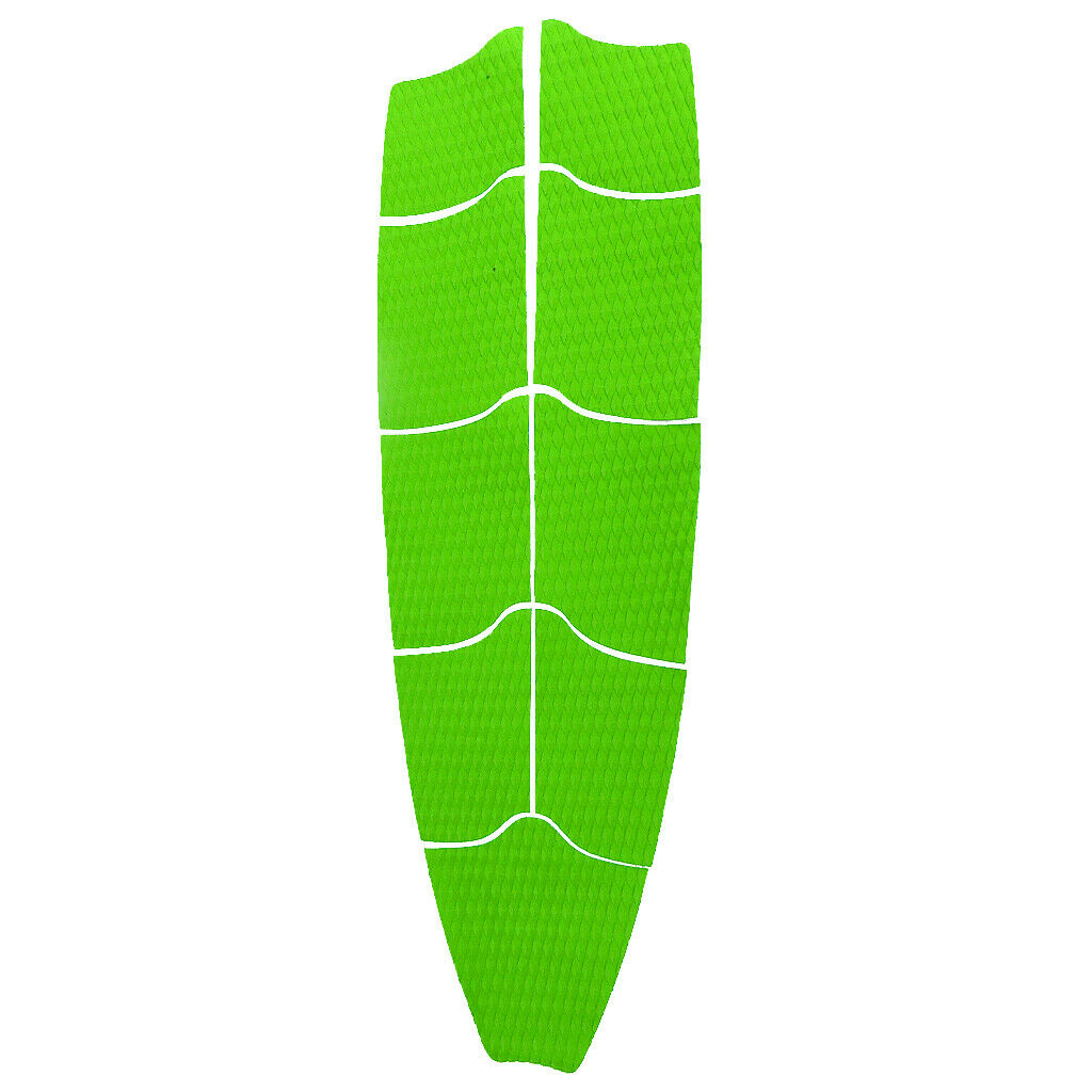 9Pcs EVA Diamond Grooved Surfboard Traction Pad Deck Grip Tail Pads Kitesurf