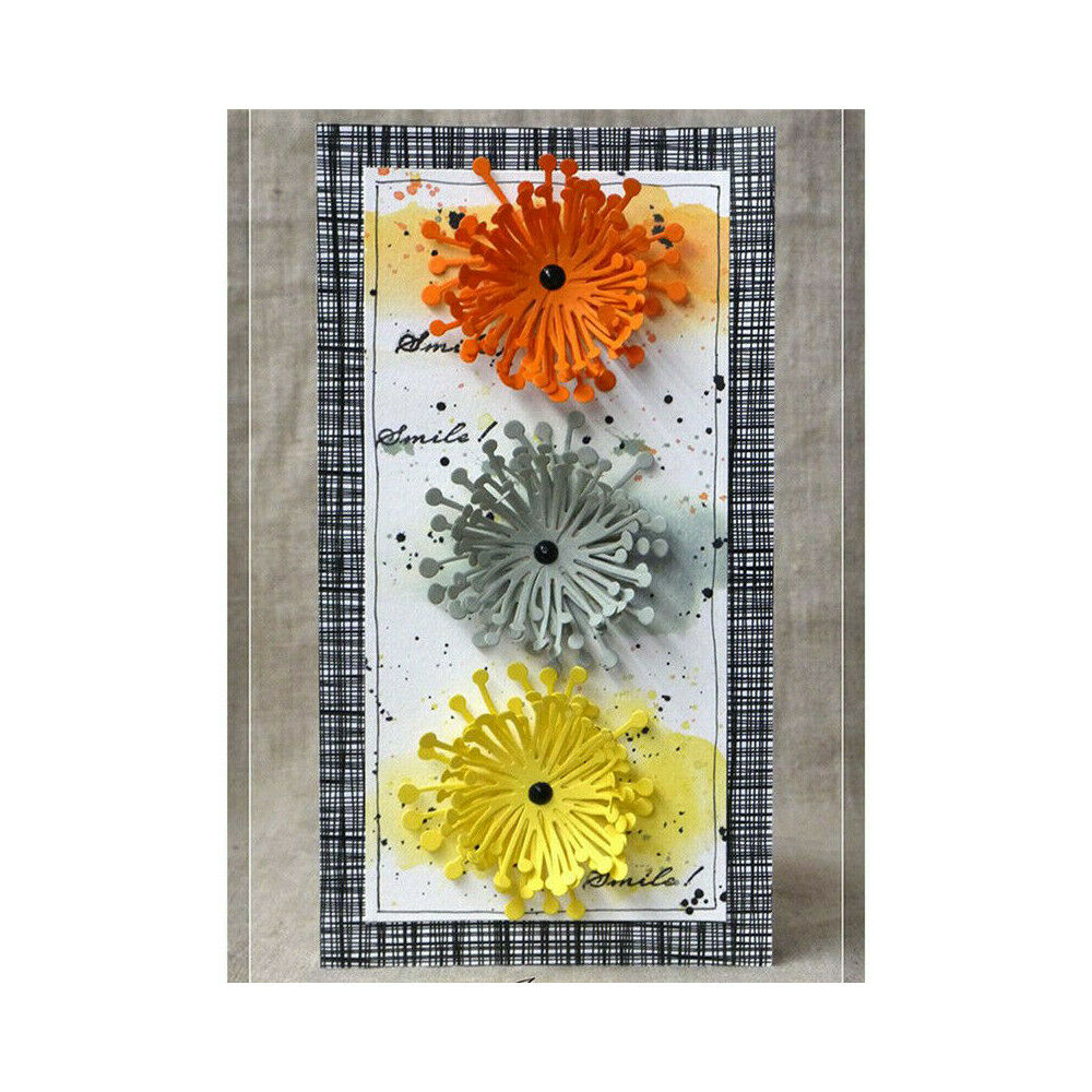 1x Flower Metal Cutting Dies Stencil Scrapbooking Album Paper Card Craft DIY HOT