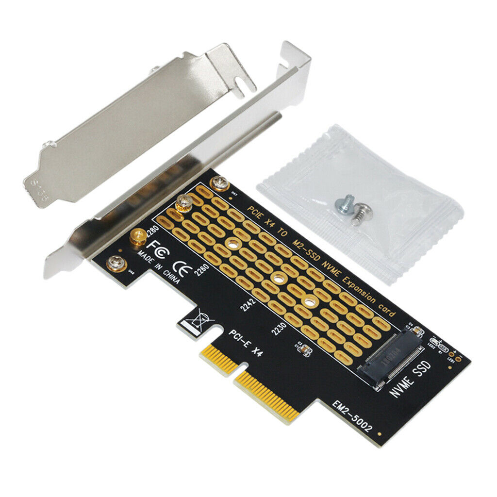 2x M.2 NVMe SSD NGFF to PCIe 3.0 x4 m2 Converter M2.PCI-E SSD Expansion Cards