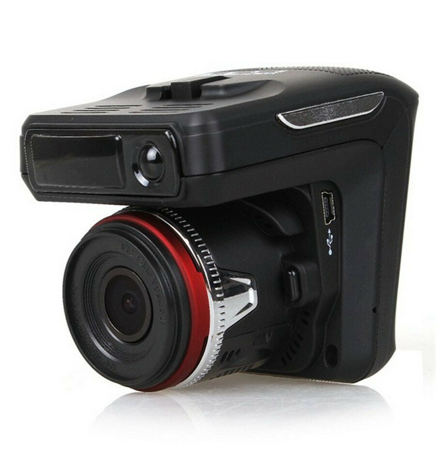 Car Radar Speed Detector Driving Recorder 2 In 1 Combo HD 1080P Dash Cam Camera