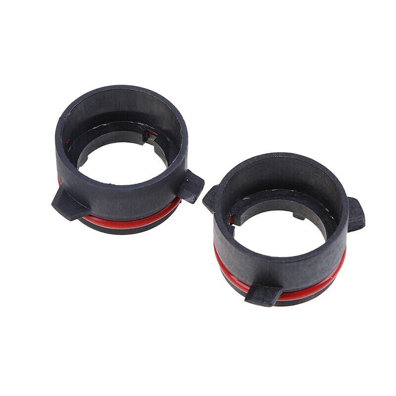 Black Car H7 HID Xenon Bulb Adapters Holders Converters For BMW E39-3