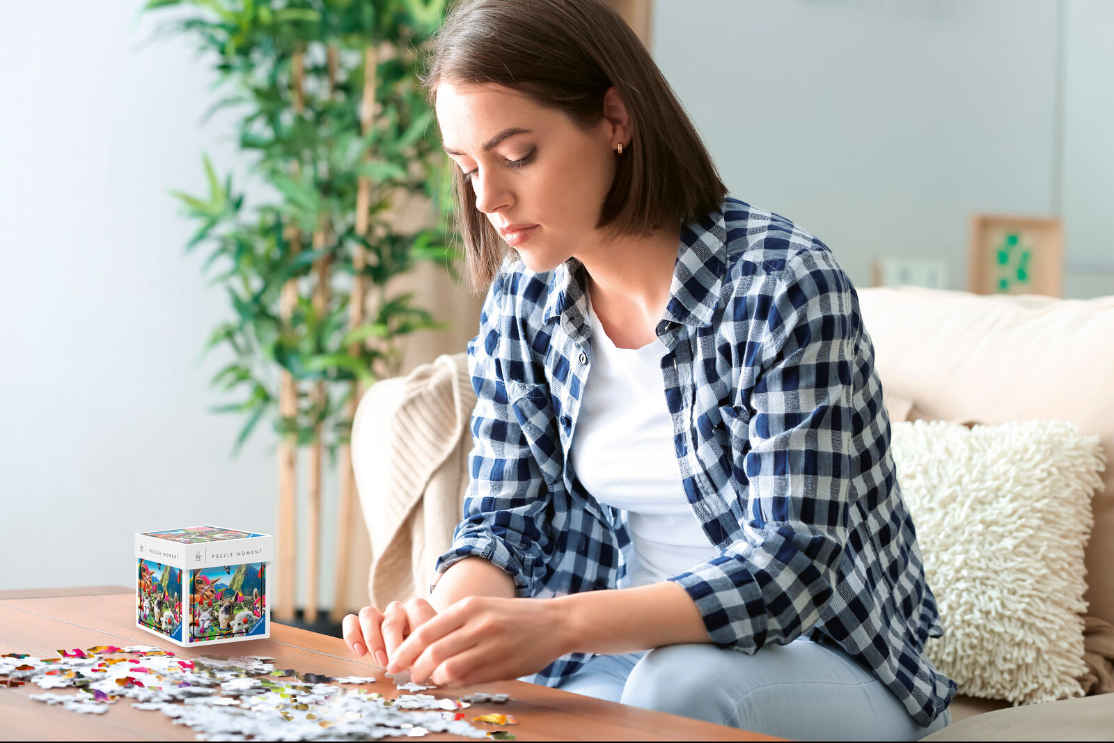 16536 Ravensburger Llamas Jigsaw Puzzle 99 Pieces Suitable for Children 14 Years
