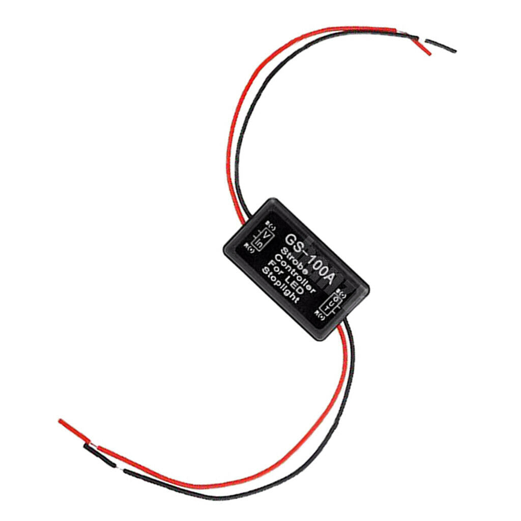 Car 12V 100A Back Brake Tail LED Flash Light Flashing Controller Module