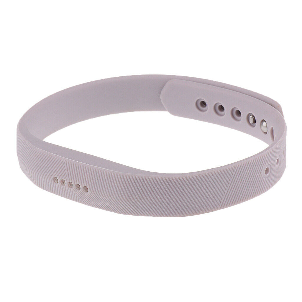 Silicone Wrist Strap Bracelet Band For  Flex 2 Activity Tracker Gray