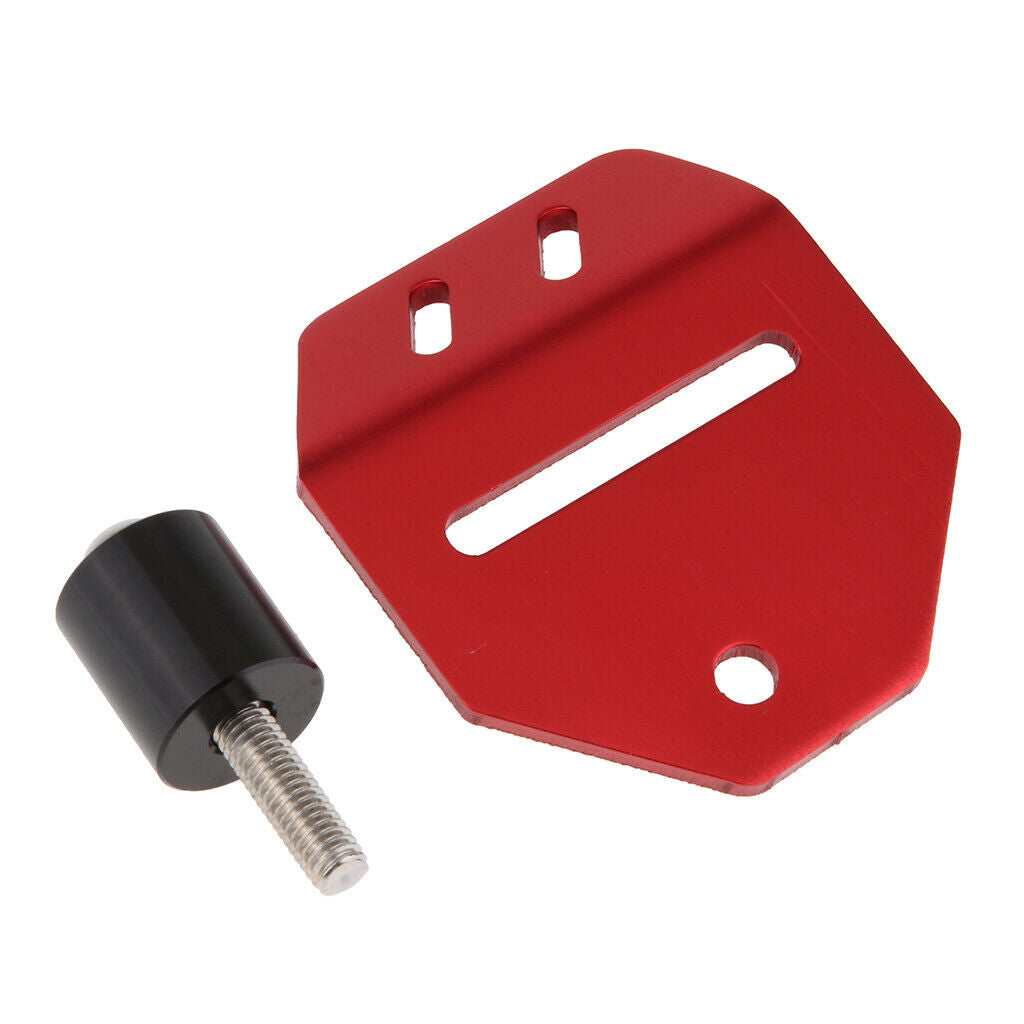 Red Brake Fluid Container Protection Motorcycle Brake Protection Rear Cover For