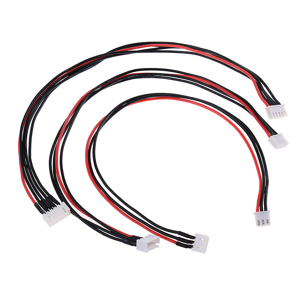 2S 3S 4S Wire Extension Lead Connector Plug for RC Car Aircraft Battery