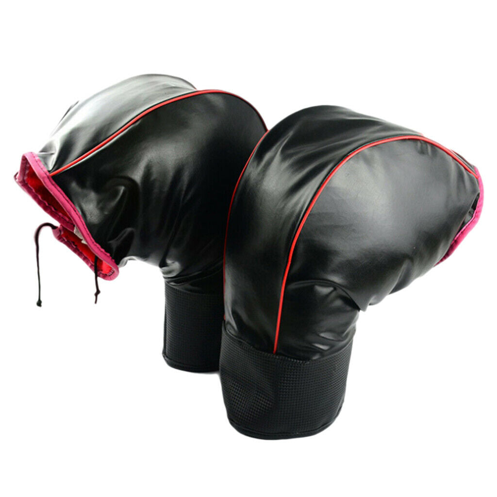 Winter Motorcycle Handlebar Muffs Gloves Hand Warmer for SUZUKI