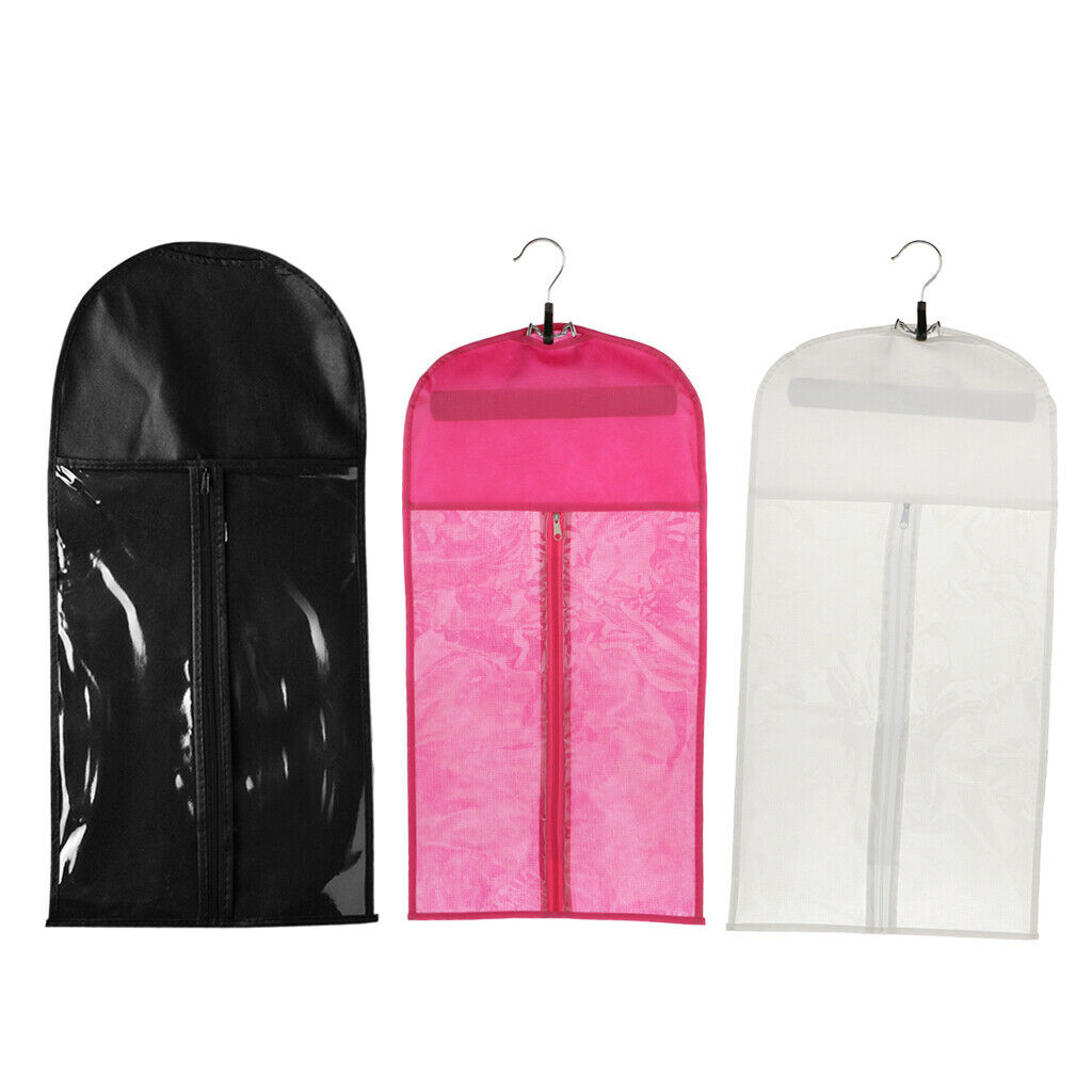 Lot 3 Hair Hanger, Hair Carrier for Hair Extensions Protection Case Storage Bag