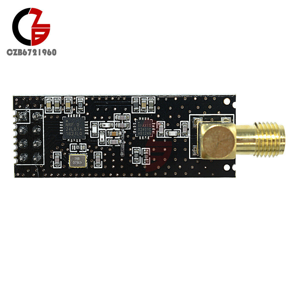 2PCS NRF24L01+PA+LNA SMA Antenna Wireless Transceiver communication module 2.4G