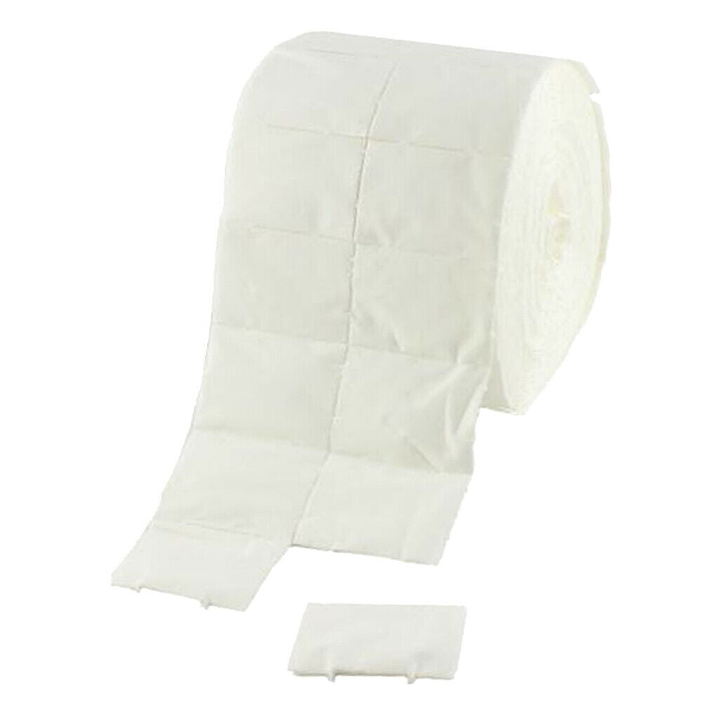 500Pcs/Roll Nail Polish Remover Wraps Pads Nail Art Cleaner Removing Wipers