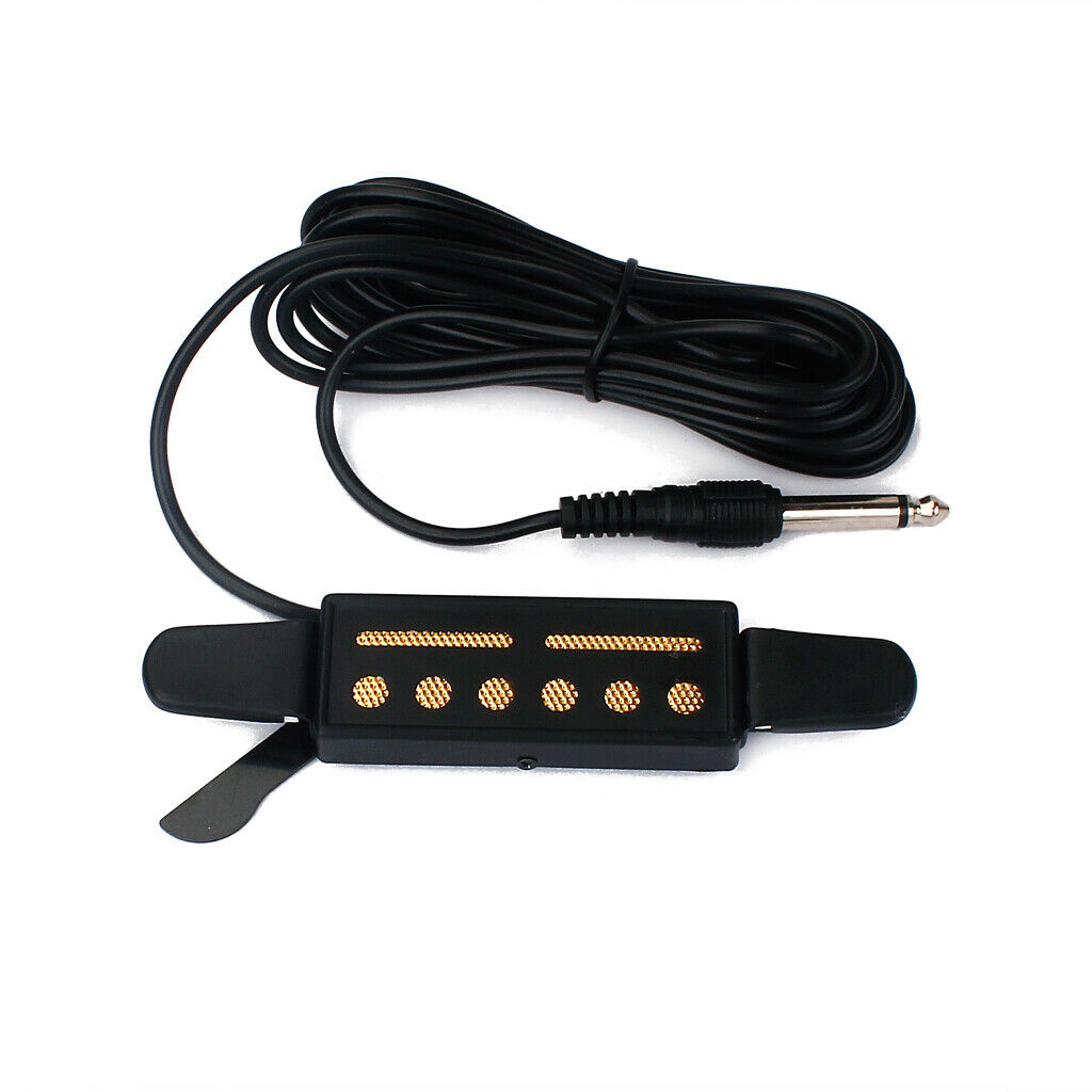 6 Holes Sound Pickup Speaker for Guitar Microphone Wire Cable Instrument