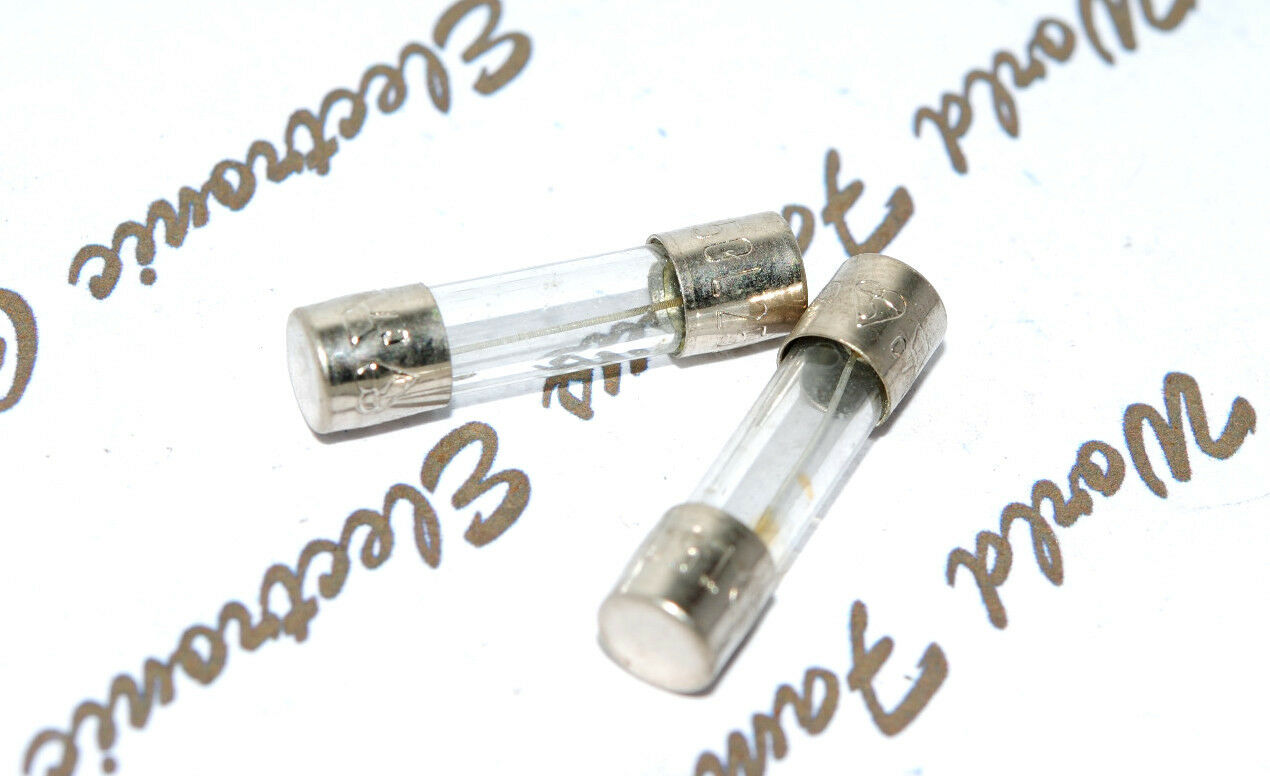 10pcs - WICKMANN T 50mA (0.05A)  250V 5x20mm time-lag Glass Fuse