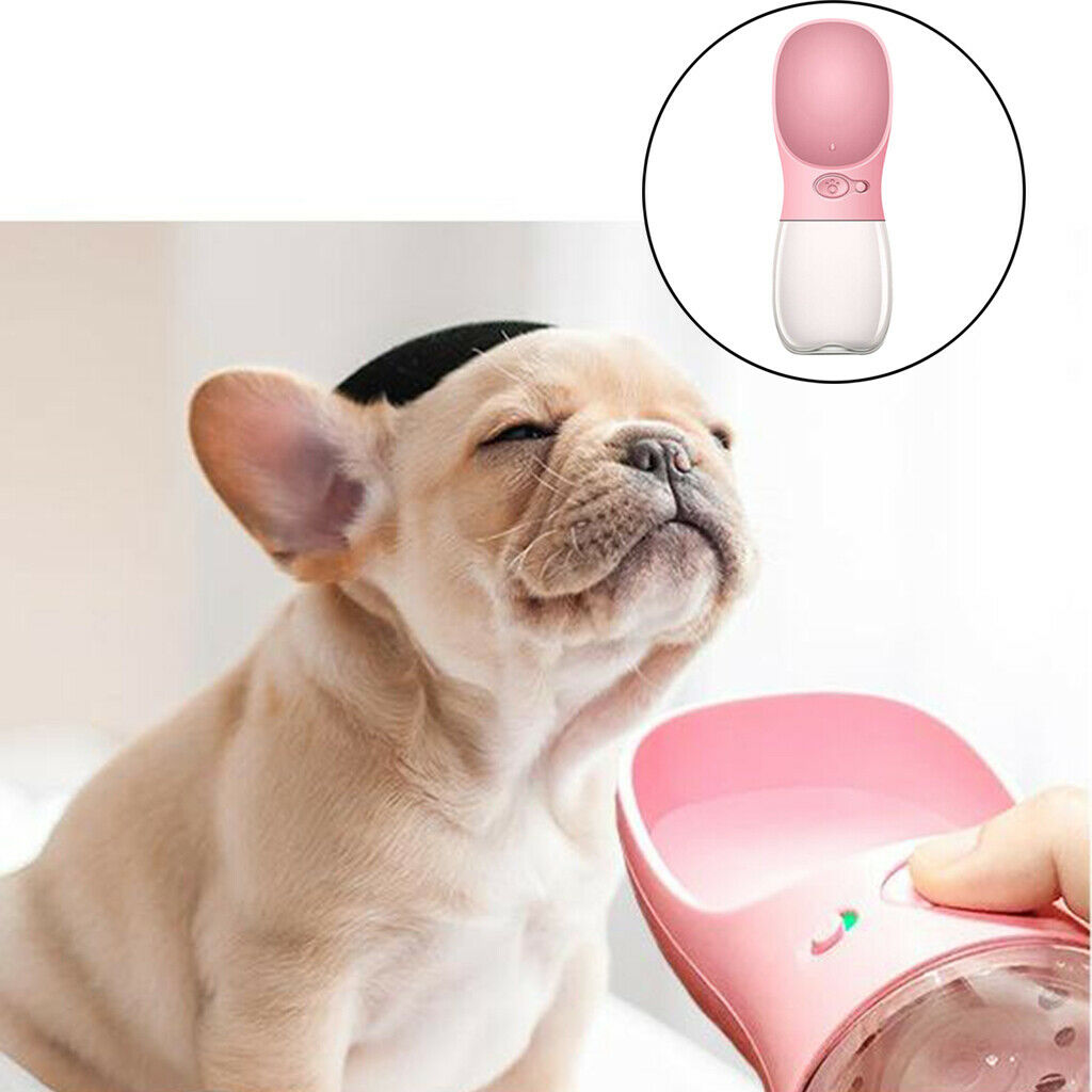 2Pieces Pet Water Cups Dog Water Dispenser Travel Water Bottle for Cat Dogs