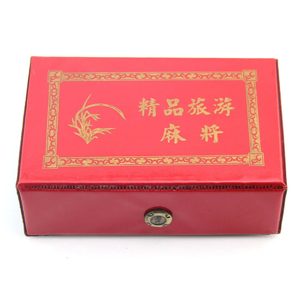 Chinese Mahjong Mahjongg Mah Jongg Mah-Jongg Majiang Travel Board Tile Game Set
