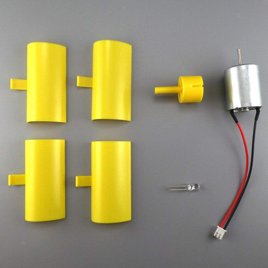 10x Mini Wind Generator Turbine Wind Generator Motor Science Experiment