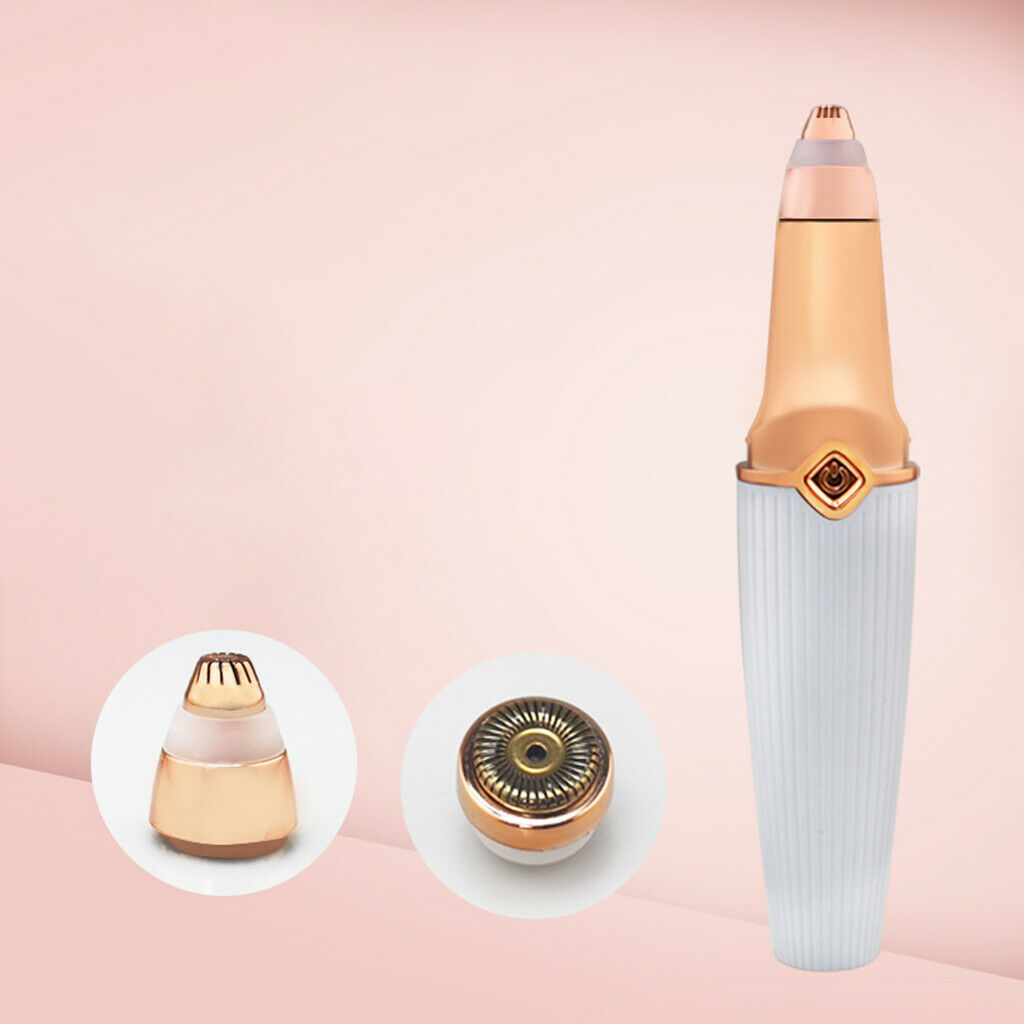 Eyebrow Trimmer for Women Facial Hair Remover Chin Neck Upper-Lip Peach-Fuzz