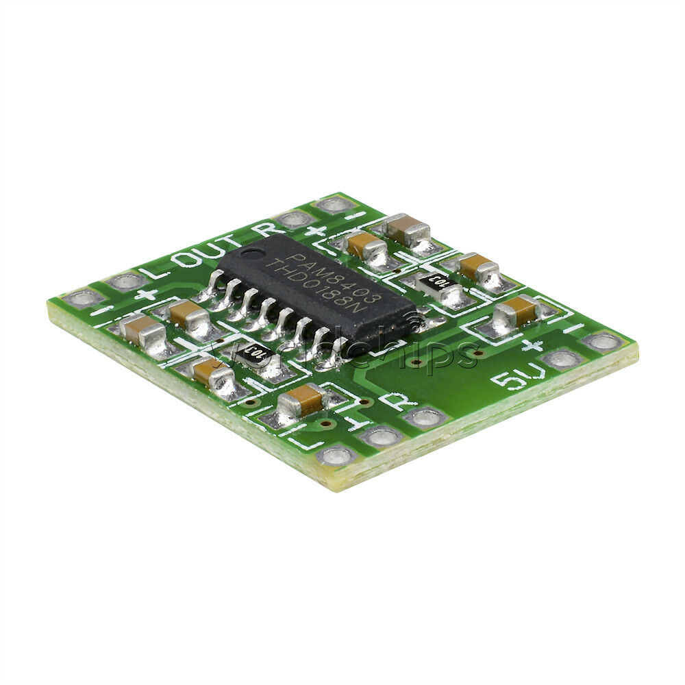 3Pcs Digital Amplifier Board Class D 2*3W USB Power Mini PAM8403 Audio Module