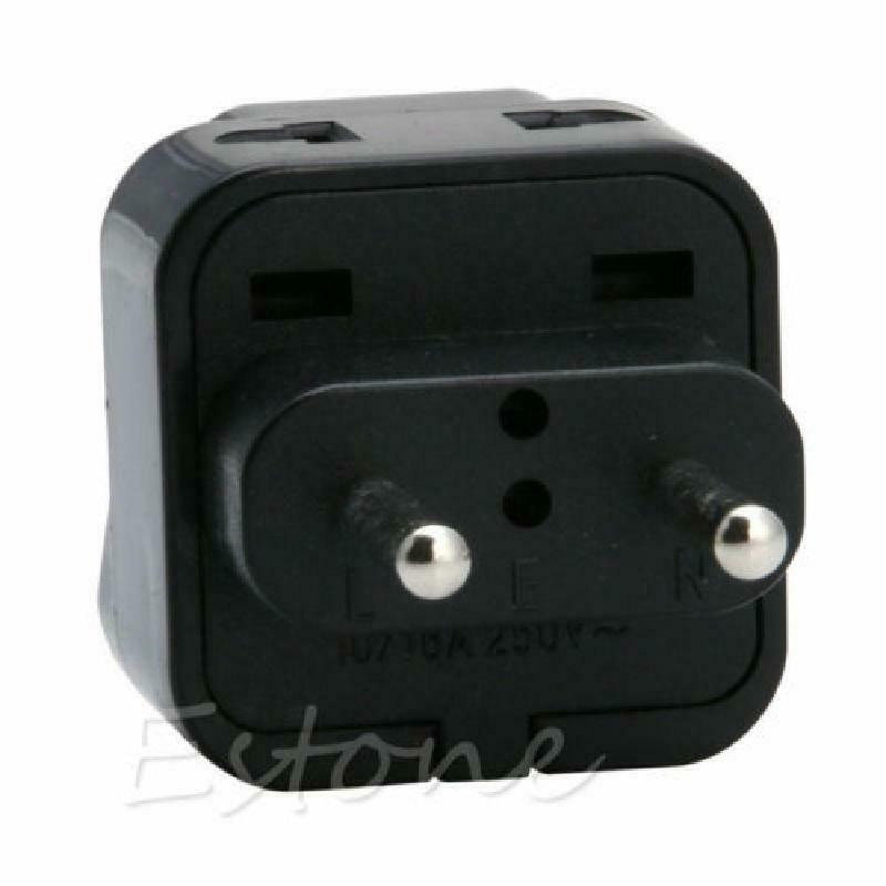 Universal UK/US/EU/AU to EU EUROPE Travel Power Adapter Plug Converter