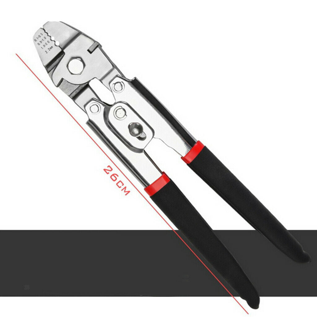 Portable Fishing Plier Stainless Steel Tools Cable Clamp Crimping Pliers
