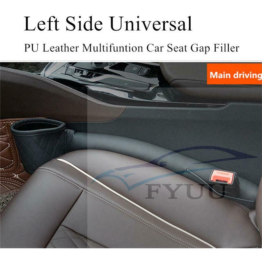2pc Seats Leak Soft Padding Phone Cards Cup Bottle Holder Storage Organizers