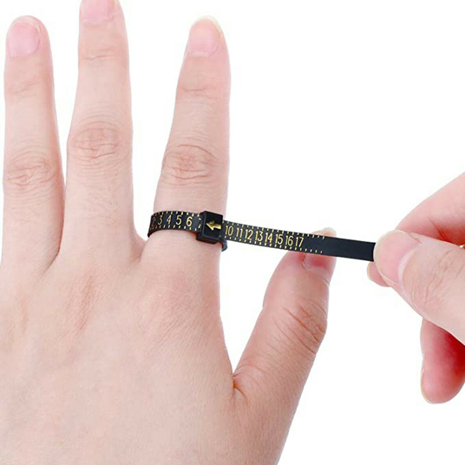 Ring Sizer Guage Measuring Tool Set US HK Sizes Belts for Jewelry Making