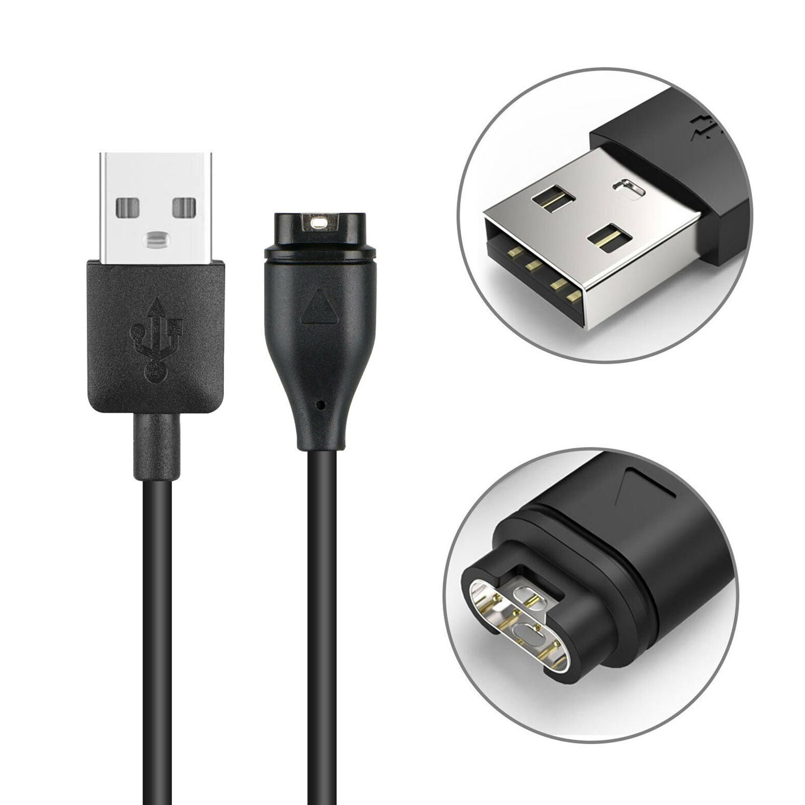 USB Charger Charging Cable Cord for Garmin Fenix 5/5S/5X Vivoactive 3 Vivosport