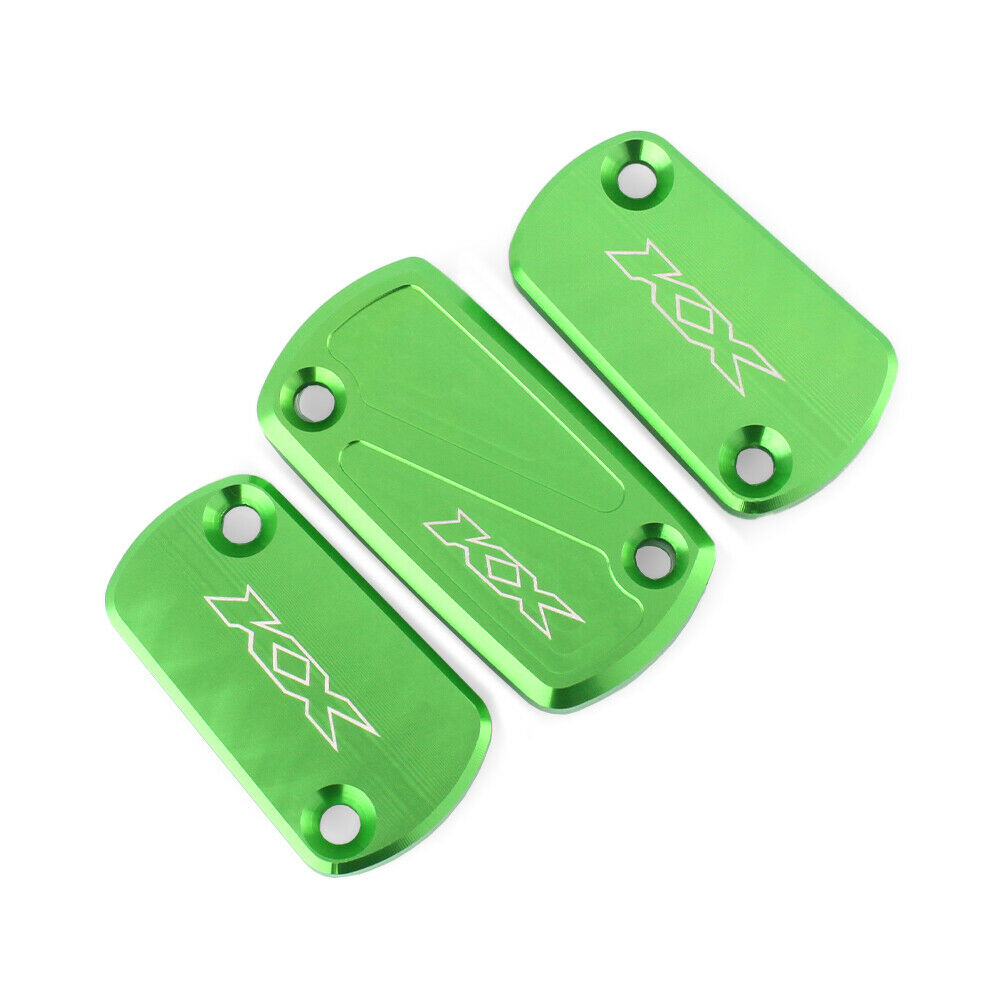 Front Rear Brake/Clutch Reservoir Cover For KAWASAKI KX250 KX450 KX 250/450
