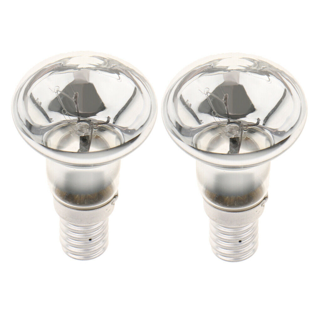 2pcs 220V R39 Lava Lamps Bulb Reflector Bulb for Bedroom Kitchen Decor