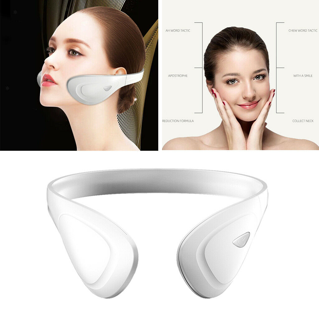 2x EMS V Face Massager Machine Facial Muscle Lifting Firming Beauty Skin Care