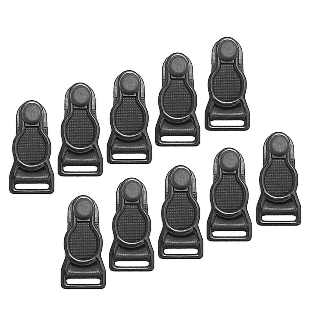 10Pcs Multifuction Adjustable Elastic Stocking Clip Garter Suspender
