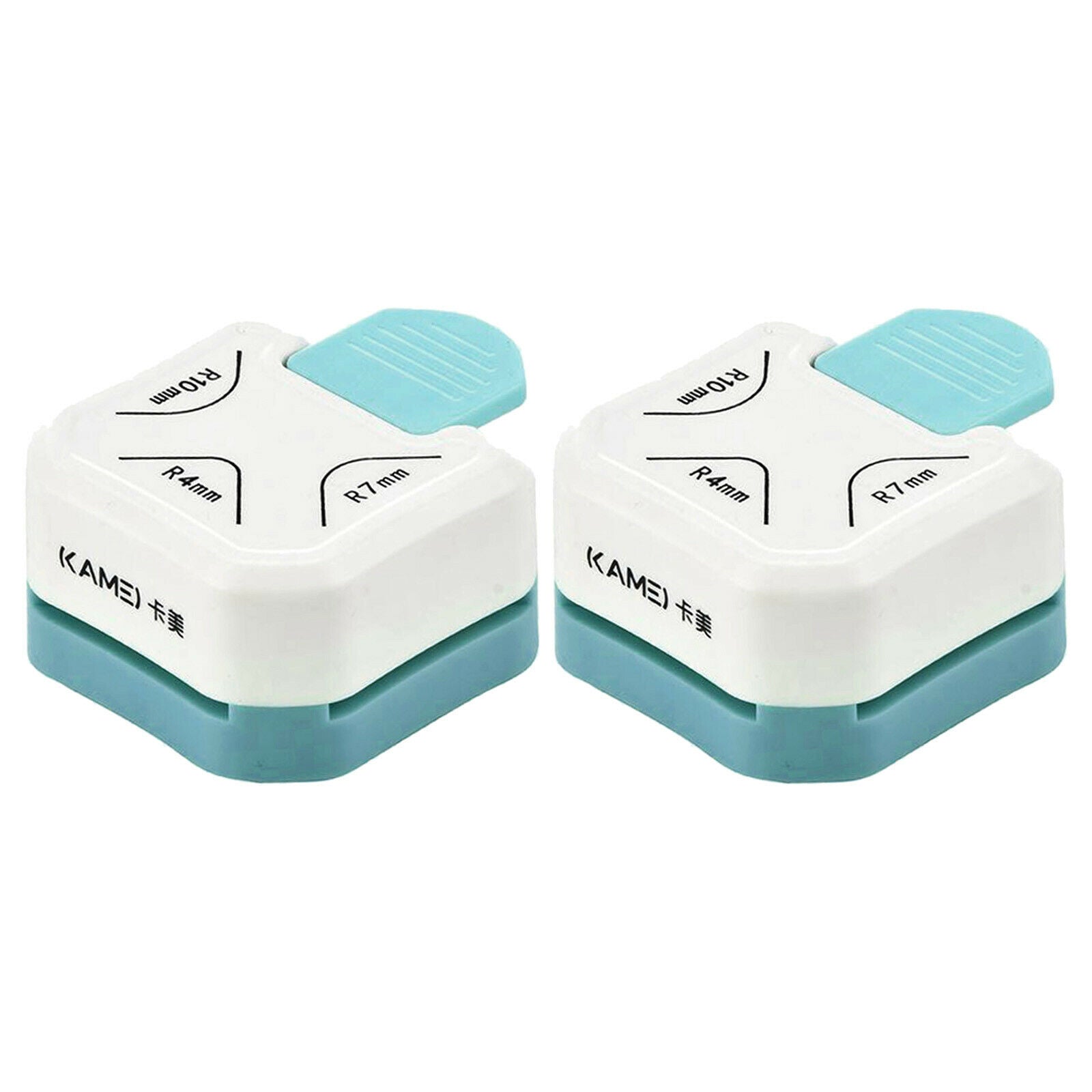 2Pcs Paper Corner Punch Rounder DIY Projects Card Making Border R4/R7/R10