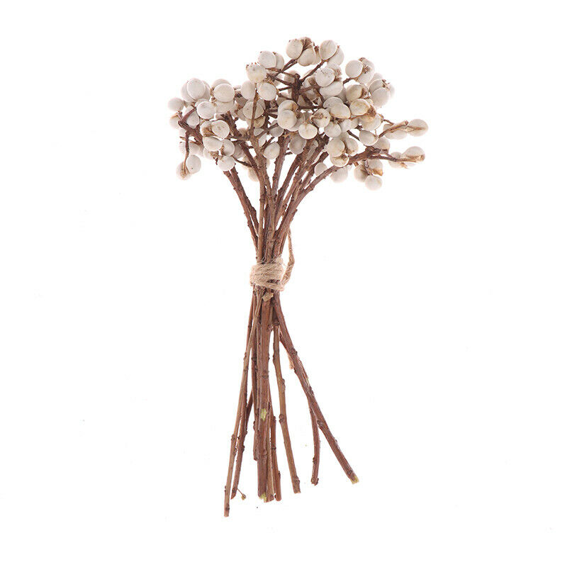 Natural Cotton Balls Ginkgo Dired Flowor Diy Artificial Party Home Decor .l8
