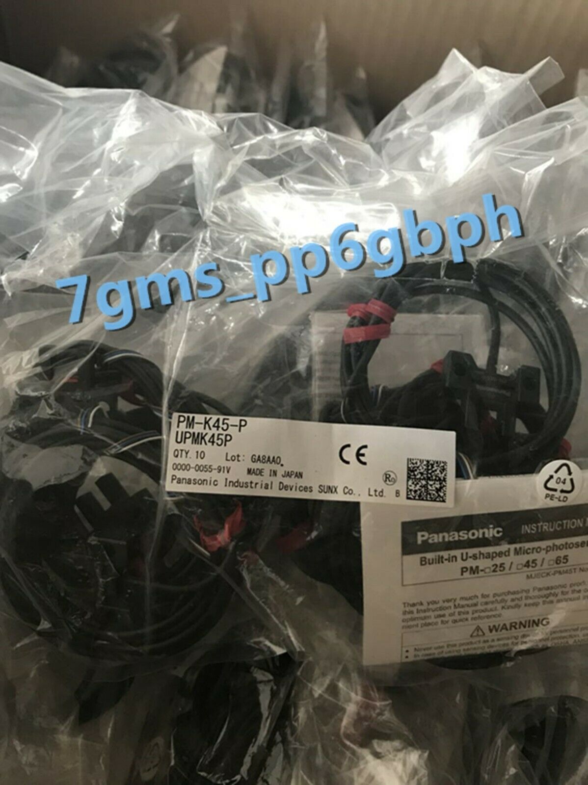 1 PCS NEW Panasonic photoelectric switch PM-K45-P