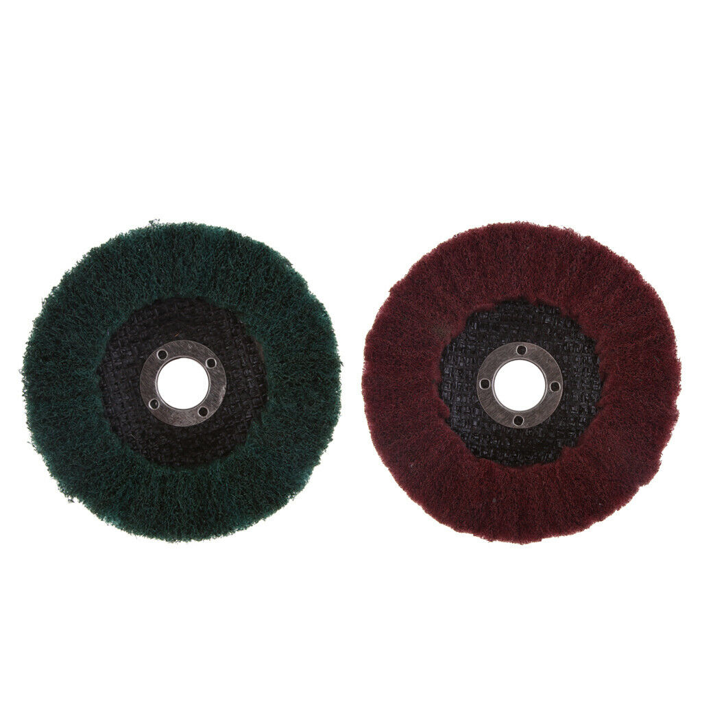 2pcs High Efficiency Abrasive Polishing Wheel Buffing Pad Not Sand Grain