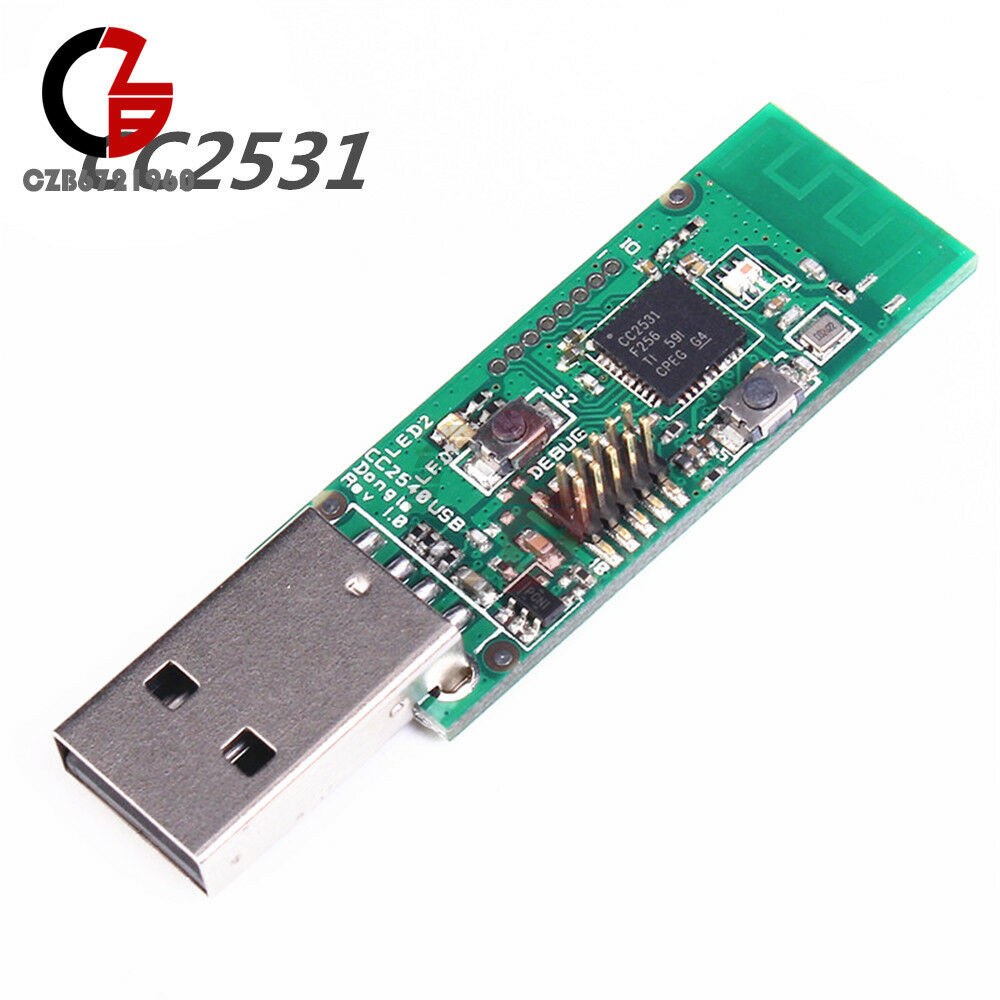 CC2531 Sniffer Protocol Analyzer Module USB Interface Dongle + Zigbee Downloader