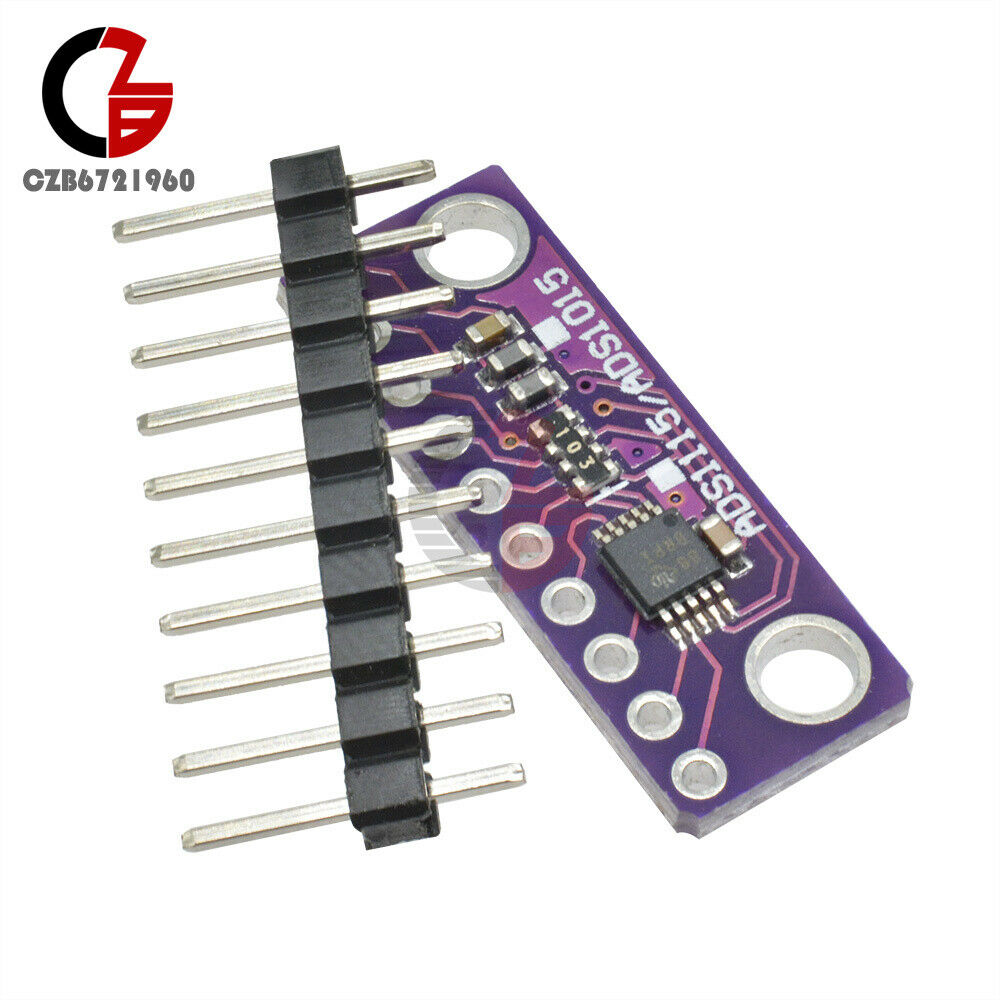 ADS1015 12-Bit I2C 4 Channel Converter Module ADC+PGA Development Board 2-5V