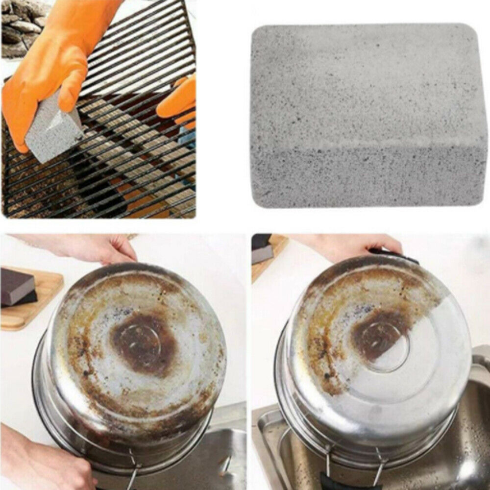 1Pc BBQ Scraper Pumice Grill Cleaner Cleaning Stone Brick Block Barbecue Griddle