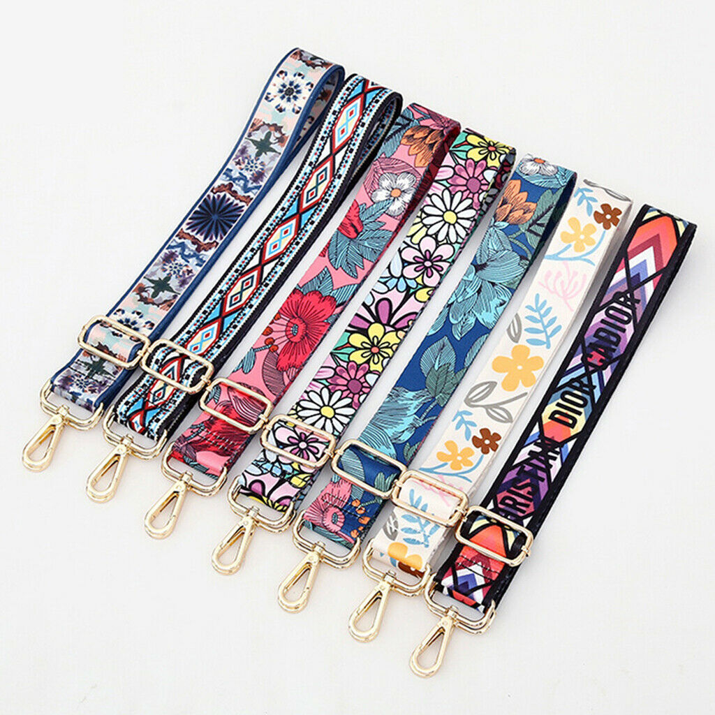 2 Pieces Adjustable Shoulder Bag Strap Replacement Strap for Shoulder Bag