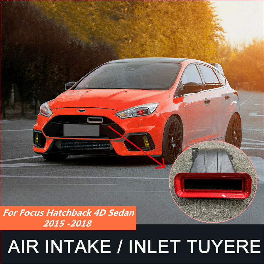 For 2015-18 Focus Hatchback 4D Sedan Red 5D Air Intake Inlet Tuyere Modification