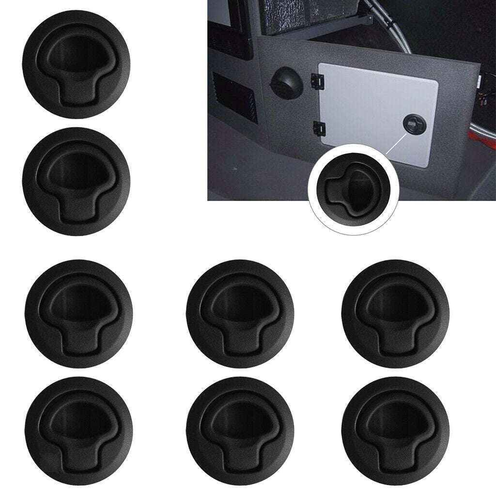8pcs 2'' Flush Door Pull Locker Hatch Latch Marine Boat Pull Lift Handle