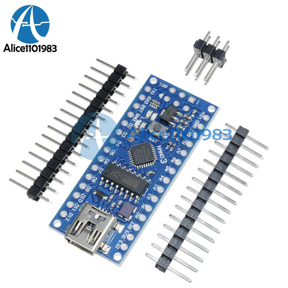 USB Nano V3.0 ATmega168 16M 5V Mini-controller CH340 For Arduino