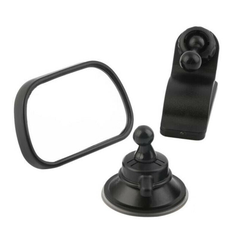 Adjustable Baby Kids Car Mirror Back Seat Safety View Mirror With Clip Sucke SJ