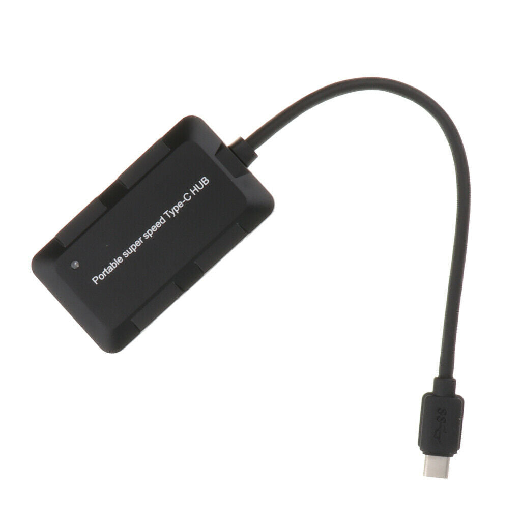 Type C 4 Ports USB 3.0 HUB OTG High Speed Adapter Data Charger for PC
