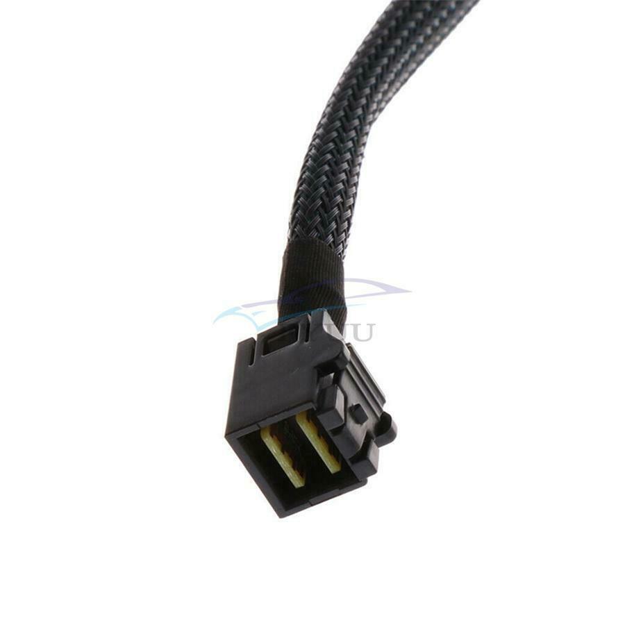500mm SAS SFF 8643 To U.2 SFF 8639 NVMe SSD Operation SATA Power Adapter Cable
