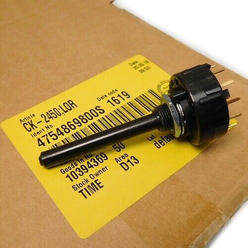 [2pcs] CK2450 Rotary Switch Vertical 6 Position THT