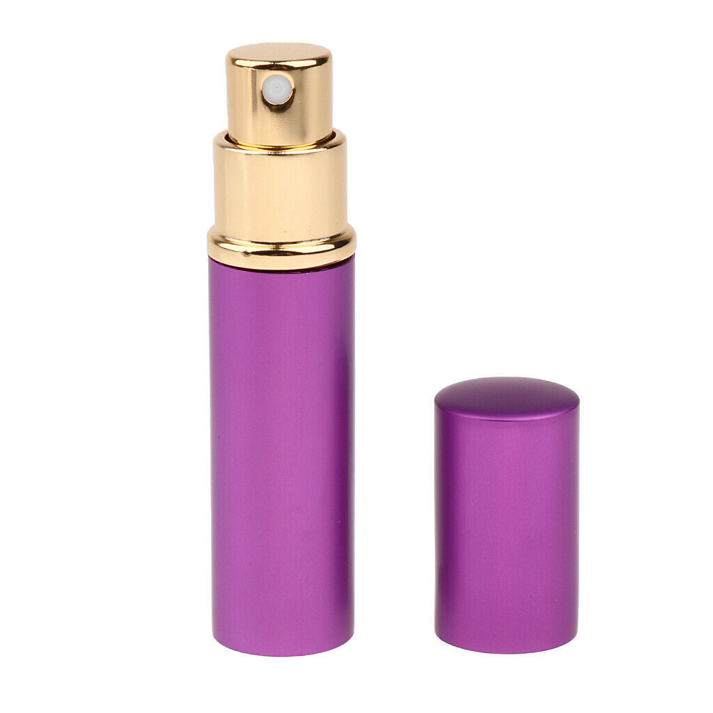 6 Pcs Refillable Spray Bottles  Moisturizing Perfume Toner - Purple, as