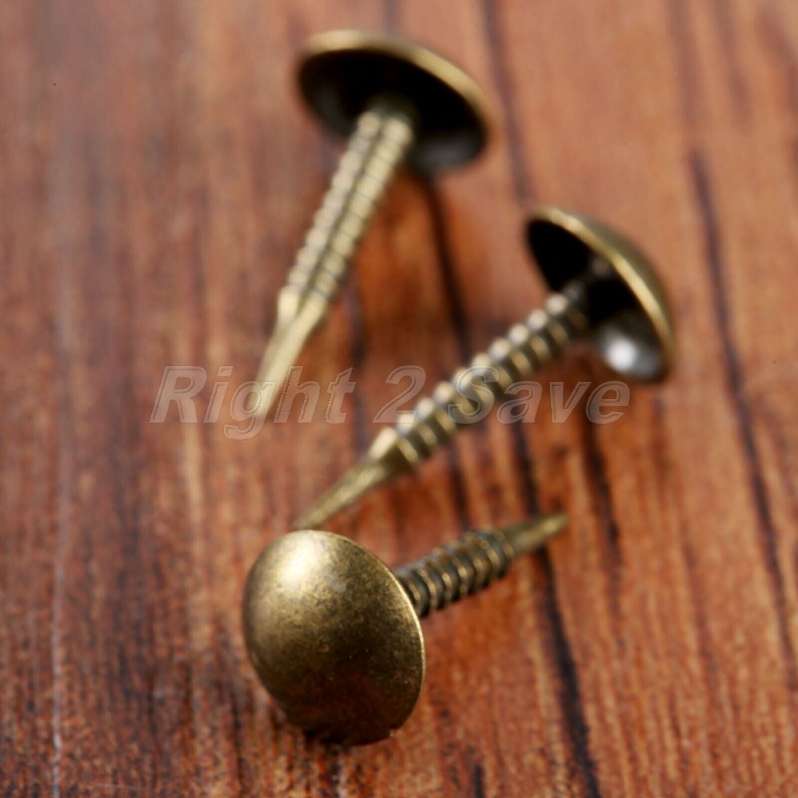 100 x Upholstery Nails Sofa Jewelry Box Iron Tacks Studs Pins Furniture Hardware